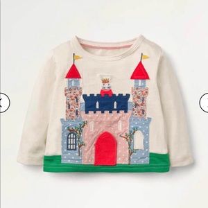 NWT Mini Boden Peekaboo Flap T-Shirt